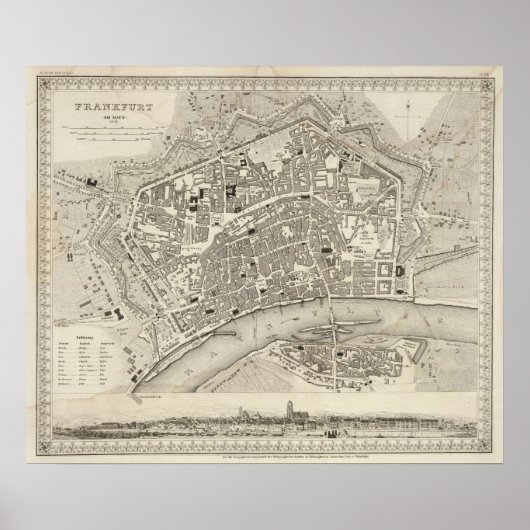 ドイツ，フランクフルト ポスター (正面)