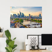 ドイツ,フランクフルト ポスター (ホームオフィス)