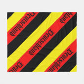 ドイツ フリースブランケット (正面(横))