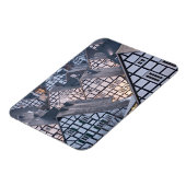 ドイツ、フリーデンバーグの半木造の家 マグネット (左側)