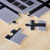 ドイツ，フリーデンベルグ半木造の家 ジグソーパズル (側面)