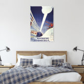 ドイツ – ブラックフォレストでスキー キャンバスプリント (インサイチュ (寝室))