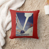 ドイツ-ブラックフォレストのスキー クッション (ブランケット)