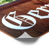 ドイツ、ブラックフォレストの旅行ポスター ポスター (角)