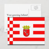 ドイツ，ブレーメン ポストカード (正面/裏面)