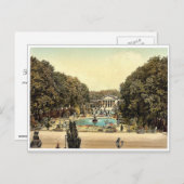 ドイツ、ヘッセナッソー、ヴィースバーデン、クアハウス ポストカード (正面/裏面)