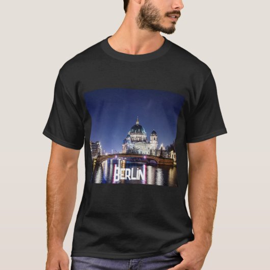 ドイツ，ベルリンのベルリン大聖堂 Tシャツ (正面)