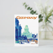 ドイツ，ベルリンの中心部 ポストカード (スタンド正面)