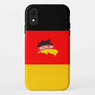 ドイツ ベルリンの旗 iPhone XRケース