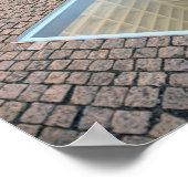 ドイツ，ベルリンの空図書館 ポスター (角)