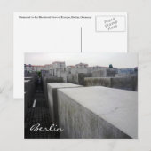 ドイツ、ベルリンの記念碑 ポストカード (正面/裏面)