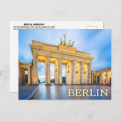 ドイツ・ベルリンはがき ポストカード (正面/裏面)