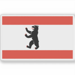 ドイツ・ベルリン国旗 シール