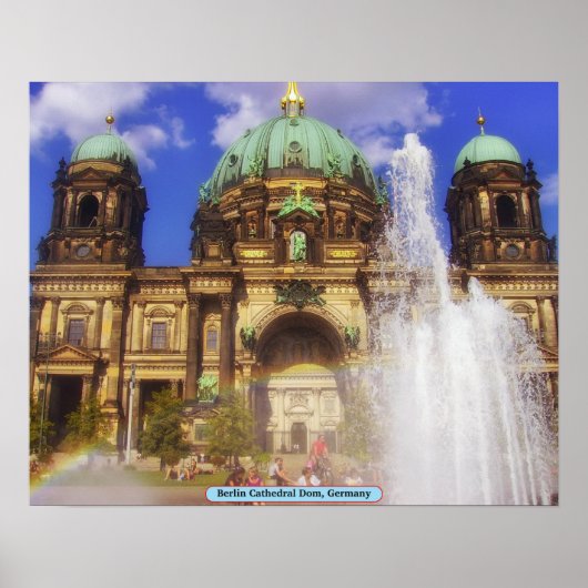 ドイツ，ベルリン大聖堂ダム ポスター (正面)