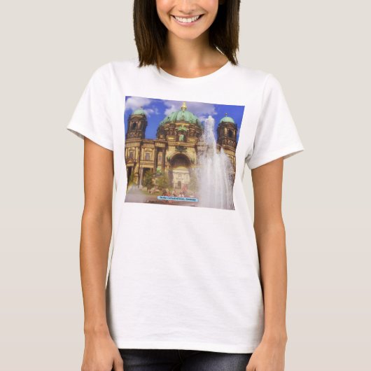 ドイツ，ベルリン大聖堂ダム Tシャツ (正面)