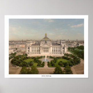 ドイツ，ベルリン建物，レイクスタグ ポスター