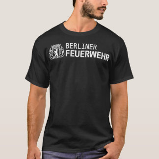 ドイツ・ベルリン消防局Feuerwehr Firefight Tシャツ