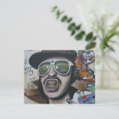 ドイツ,ベルリン,グラフィティ ポストカード (スタンド正面)