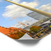 ドイツ，ベルリン，テレビタワー ポスター (角)