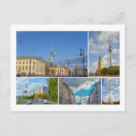 ドイツ，ベルリン，テレビタワー ポストカード