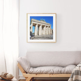 ドイツ,ベルリン,ブランデンブルク門 ポスター