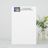 ドイツ，ベルリン，ブランデンブルク門 便箋 (スタンド正面)