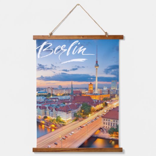 ドイツ，ベルリン 吊り下げ型タペストリー (正面)