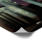 ドイツ、ベルリン。夜のブランデンブルク門。 ポスター (角)