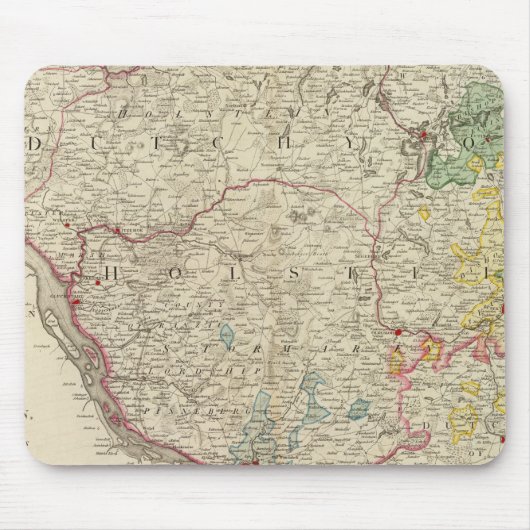 ドイツ，ホルスタイン マウスパッド (正面)