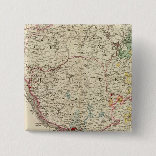 ドイツ，ホルスタイン 缶バッジ (正面)