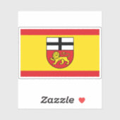 ドイツ，ボン国旗 シール (シート)