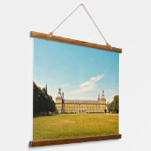 ドイツ・ボン大学のレトロフィルムアート 吊り下げ型タペストリー (傾斜あり)