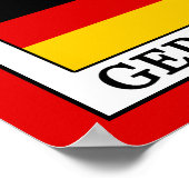 ドイツ ポスター (角)