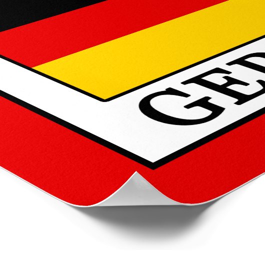 ドイツ ポスター (角)