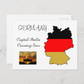 ドイツ ポストカード (正面/裏面)