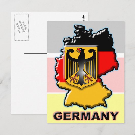 ドイツ ポストカード (正面/裏面)