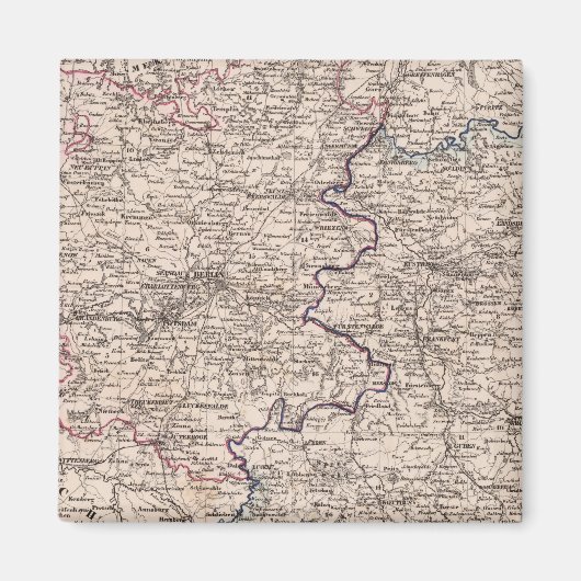 ドイツ、ポーランド マグネット (正面)