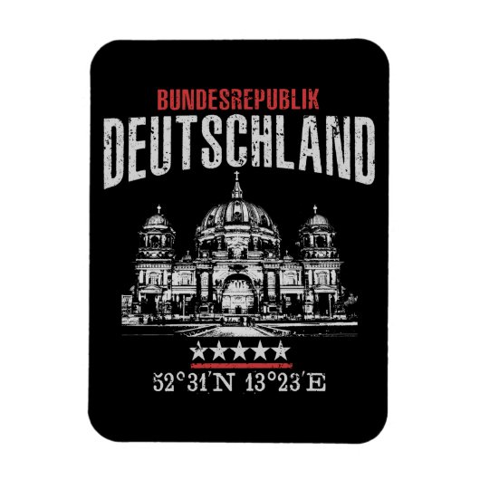 ドイツ マグネット (縦)