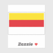 ドイツ・ミュンスター国旗 シール (シート)