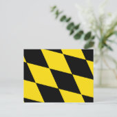 ドイツ・ミュンヘン国旗が掲げられたポストカード ポストカード (スタンド正面)