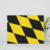 ドイツ、ミュンヘン州旗を持つレターヘッド レターヘッド (スタンド正面)