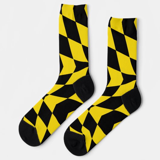 ドイツ、ミュンヘン州旗を持つ女性用ソックス ソックス (左)