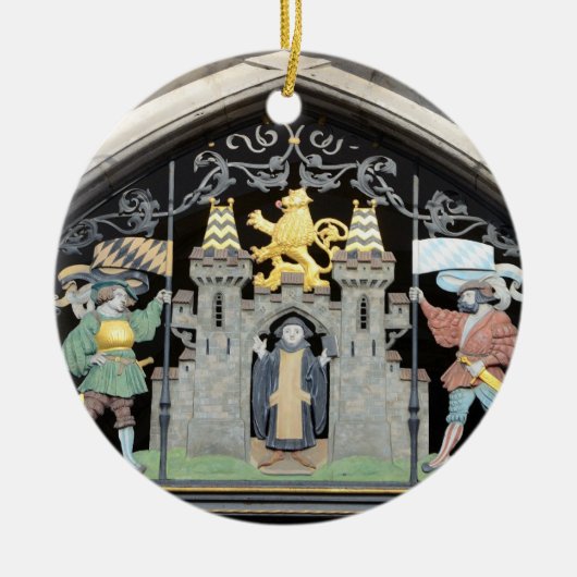 ドイツ，ミュンヘン セラミックオーナメント (正面)