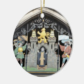 ドイツ，ミュンヘン セラミックオーナメント (左)