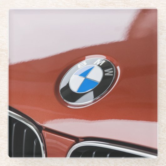 ドイツ、ミュンヘン、バイエン·ババリア。BMWウェルトカー2 ガラスコースター (正面)