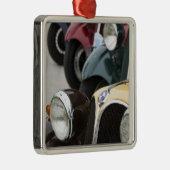 ドイツ、ミュンヘン、バイエン·ババリア。BMWウェルトカー5 メタルオーナメント (右)