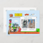 ドイツ,ミュンヘン ポストカード (正面/裏面)