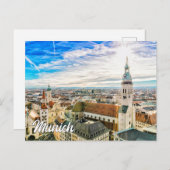 ドイツ，ミュンヘン ポストカード (正面/裏面)