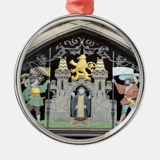 ドイツ，ミュンヘン メタルオーナメント (正面)