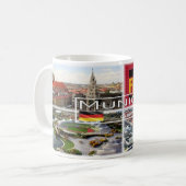 ドイツ - ミュンヘン - München - コーヒーマグカップ (正面左)